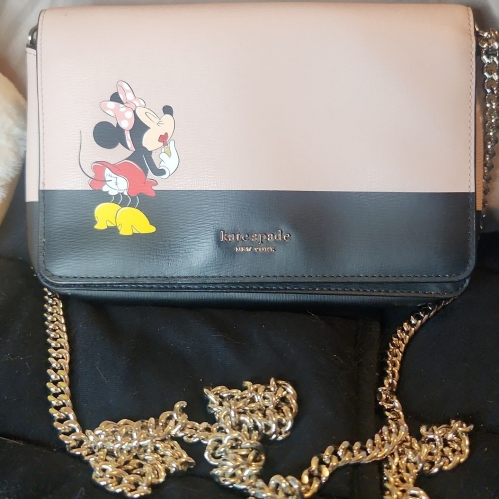 NWOT Katespade X Disney Minnie Mouse Crossbody - Picture 2 of 14